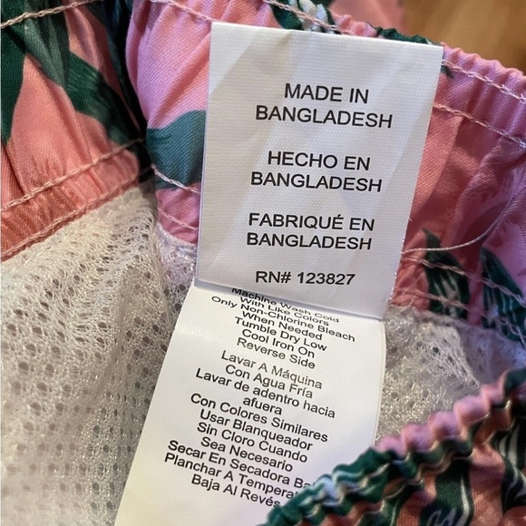 Surf Society Swimwear Pink Pineapple Board Surf Swim Shorts Men’s Size XL - Picture 9 of 14